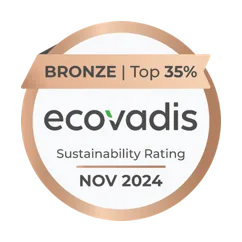 EcoVadis Bronze, Top 35%