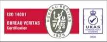 ISO 14001 certified
